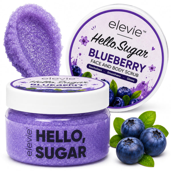 elevíe Blueberry Sugar Scrub