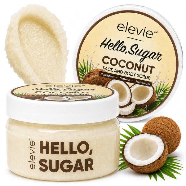 elevíe Coconut Sugar Scrub